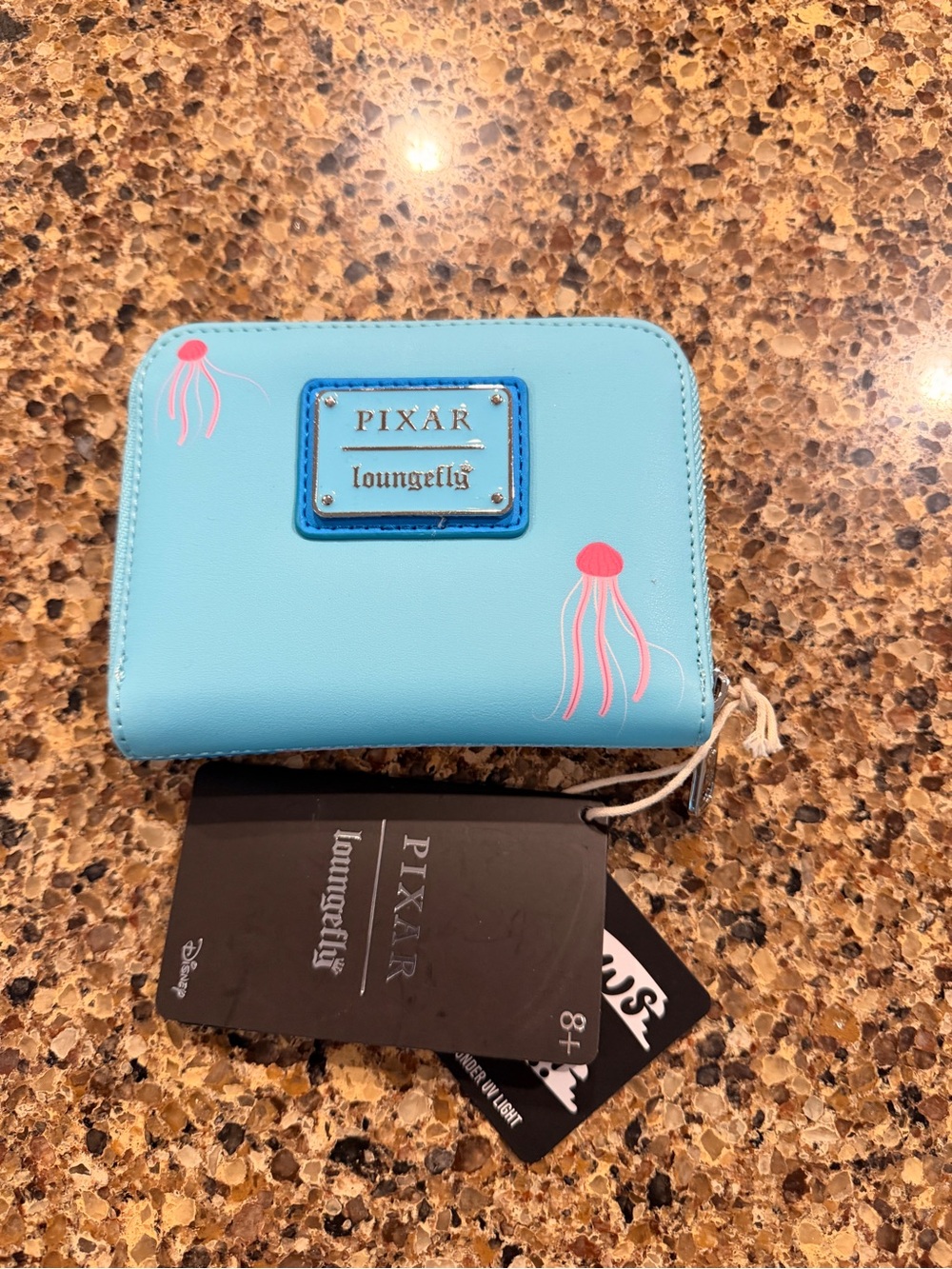 Finding Nemo Blue Zip Wallet - Picture 2 of 2